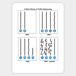 A Short History of Traffic Engineering Sticker